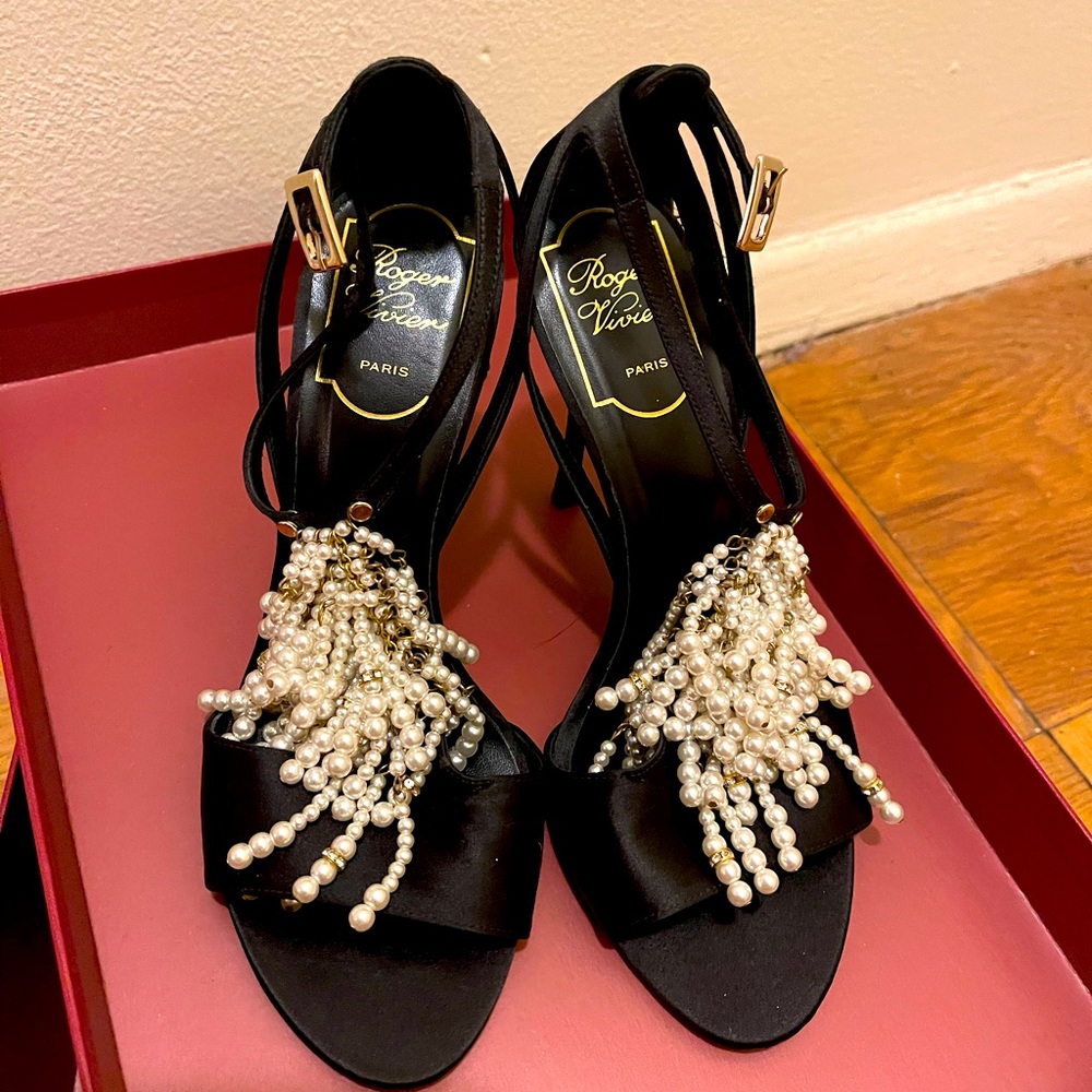 Roger Vivier pearl sandals